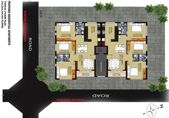 Roomscapes Aikya - Mandaveli 8 Dwelling Unit
